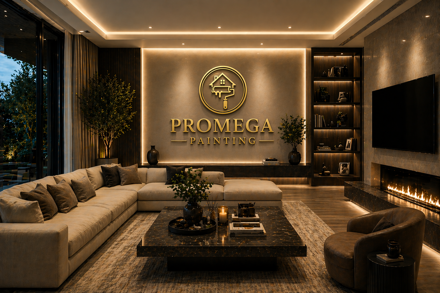 Refined interior space