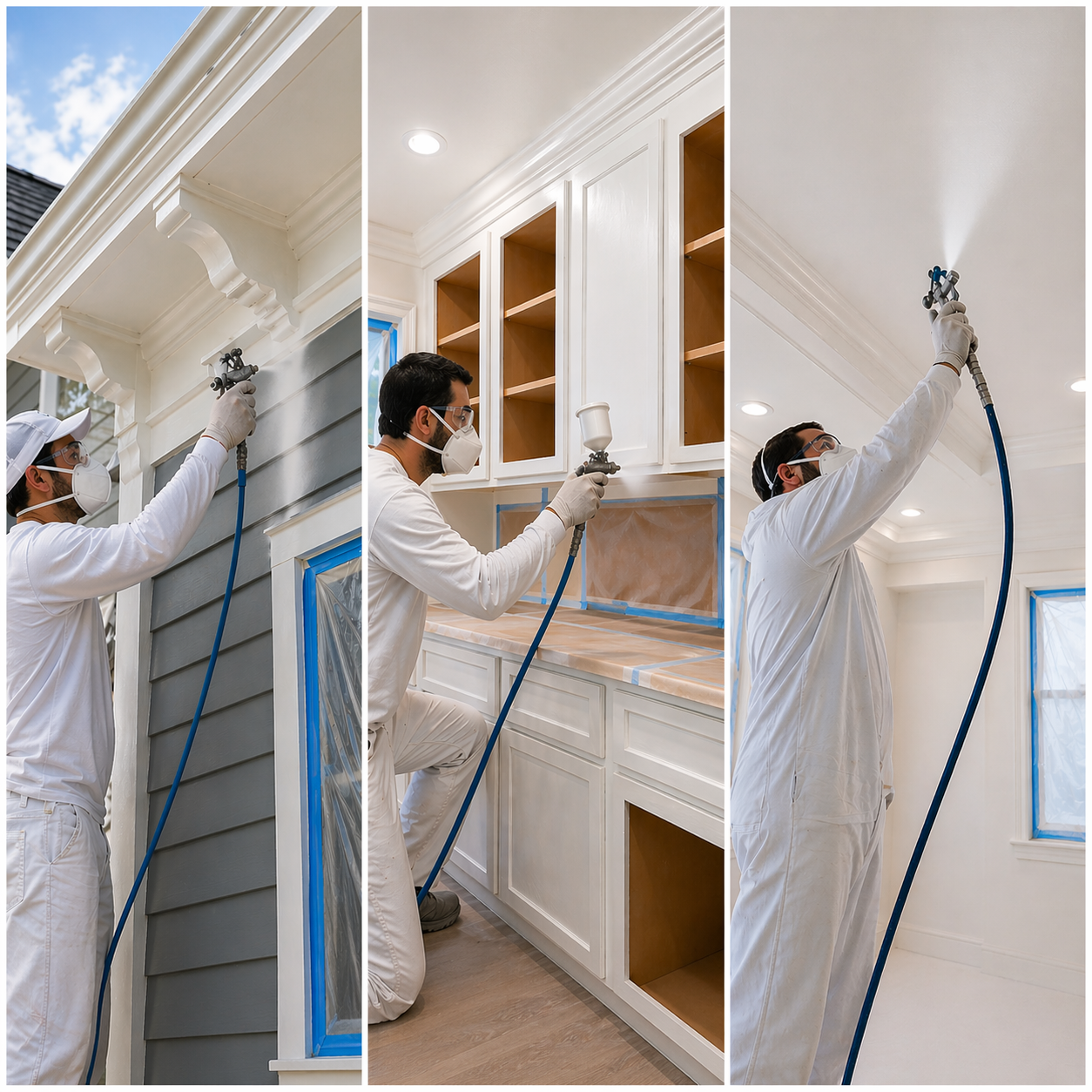 Professional spray painting